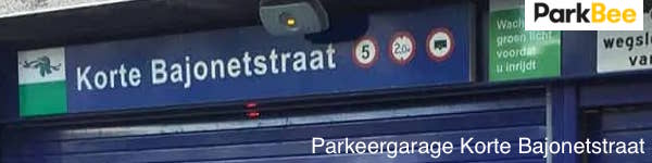 Parkeergarage korte bajonetstraat Rotterdam