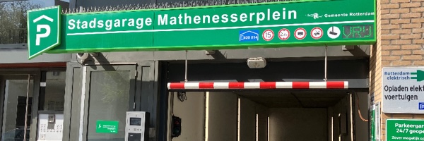 Parkeergarage mathenesseplein Rotterdam