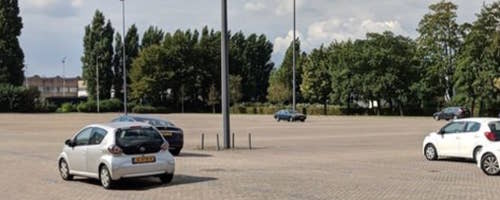 Parkeergarage van nelle fabriek Rotterdam