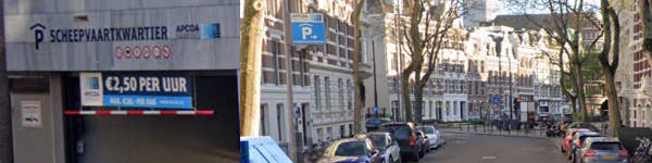 P+R Transferium Rotterdam Scheepsvaartkwartier gratis parkeren